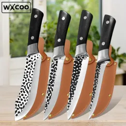 Noże kuchenne szef kuchni knife mięso cleaver kute kości uboju noża krojenia stali nierdzewnej Ryby warzywne ryby nóż BBQ