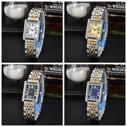 Boa qualidade Mulheres tanque relógios moda estilo vestido relógio senhora movimento de quartzo pulseira de aço inoxidável casual feminino relógios de pulso à prova dwaterproof água montre