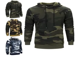 الرجال Camoflage هوديي مقنعين من النوع الثقيل العسكري Camo Pullover 2020 أزياء هوديز سميكة رفيعة فلادة ملهمة رياضية هودي الذكور T208501269