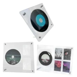 Frame Clear Acrylic Photo Frame CD Frame Display Stand Idol Kpop Photocard Holder Magnetic Picture Frame Idol CDs Protector Room Decor