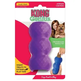 لعبة ssize kong Genius Mike Dog Toy ، يختلف اللون