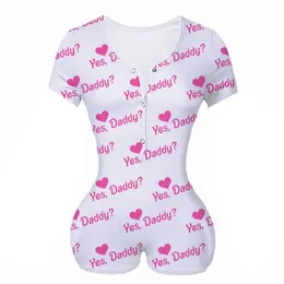 Sexy Damen-Body mit langen Ärmeln, Knopf, tiefer V-Ausschnitt, figurbetont, Stretch-Trikot, Knopf, kurzer Strampler, Pyjama, Onesies, Overall, Overalls 240326