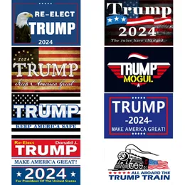 2024 Trump Election Flags Outdoor Trump Banners 3 x 5 ft 100D Polyester 90*150cm Vivid Color With Two Brass Grommets