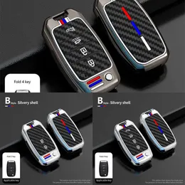 Güncelleme çinko alaşım araba anahtar kasa kapak kabuğu için K2 CEED cerato K3 Sportage 4 Picanto K5 Optima Rio 3 Sorento Forte Stinger Key Fob