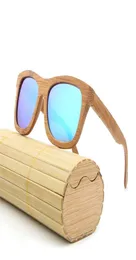 Fashion Men Women Sunglasses With Bamboo Vintage Sun Glasses With Wood Lens Wooden Frame Handmade Stent Sunglass3520954
