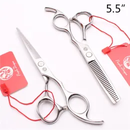 Hair Scissors 2Pcs 55Quot 6Quot 65Quot 7Quot Japan 440C Purple Dragon Sier Hairdressing Shears Cutting Thinning Human Or Pe7739803 Dro Dhdfc