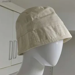 Wide Brim Hats Bucket Hats Health protection bucket cap anti radiation 5G 4G signal block EMF shielding silver fiber lining fashionable cap beige C24326