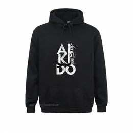 Aikido Black Belt Gift Ostern Day Mens Hoodies Tight Hoods Classic LG Sleeve Sweatshirts Christmas Day F9ZB＃