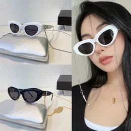 Óculos de sol quadrados femininos designer moda festa compras combinando nova cadeia B0236 cadeia de entrega de óculos de sol de luxo para mulheres e homens
