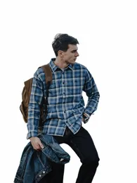 simwood 2024 primavera novo 220gsm tecido de flanela xadrez casual camisa xadrez macio e confortável quente lã sentir camisas e7EX #
