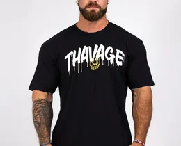 メンズTシャツcbumシャツ高品質のコットンzhcthストアのthavage