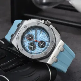 2024 Homens Mulheres Relógios Clássicos Royaloak Hexágono Relógios de Pulso Top Quality Quartz Modern Watche Moda Marca Esportes Relógios de Pulso Cronógrafo Montre de Luxe A08