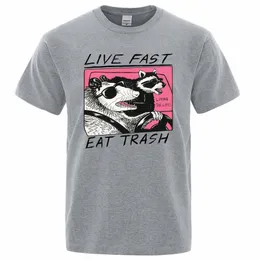 hızlı yaşa! TR ye! T-Shirt Sıcak Satış Yeni T Shirt Camisas Hombre Erkekler için Pamuk Üstleri Tees Harajuku K0zy#
