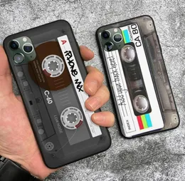 Vintage Cassette tape retro style cases For iPhone SE 6 6s 7 8 Plus X XR XS 11 12 Pro Max soft silicone Phone case cover shell28676928164