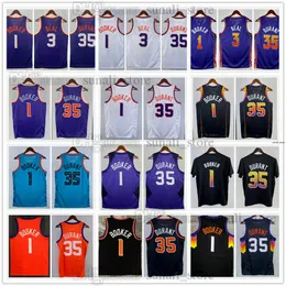 2024 New Basketball Jerseys Bradley 3 Beal Kevin 35 Durant Devin 1 Booker Edition Men Women Youth