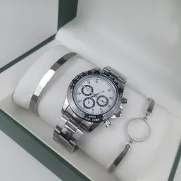 męskie zegarki designerskie zegarki Wysokiej jakości Mężczyź Kwarcowa z pudełkiem Wodoodporne zegarki Luksusowe zegarki Pasek ze stali nierdzewnej Orologio di Lusso Montre z pudełkiem