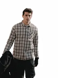 Simwood 2024 Frühling Neue Warme 280gsm Flanell Stoff Plaid Hemden Männer Übergroße Hohe Qualität Überprüfen Vintage Shirts r2Ft #