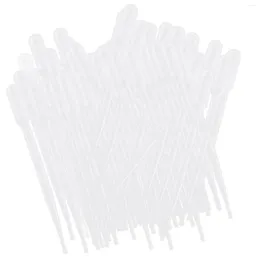 Storage Bottles 100 Pieces Disposable Dropper DIY Art Toys Multifunction Graduated Pipettes For Supplies Birthday Present Lab Living Room