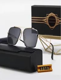 Дизайнерские поляризационные солнцезащитные очки для мужчин, стеклянные зеркальные линзы, винтажные солнцезащитные очки, аксессуары для очков, женские с коробкой 22731672474