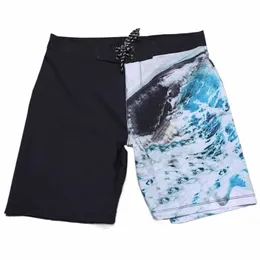 Yeni Fi Surfwear Erkek Bermuda Hızlı kuru spandeks plaj pantolon panosu şort su geçirmez yüzme gövdeleri E883 x3vg#