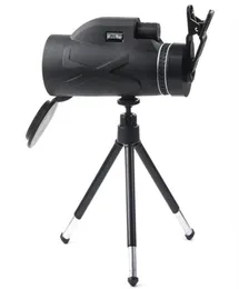 Epacket 80X100 Telescópio Monocular Super Zoom Lente Óptica Binóculos Mini Telescópio Dobrável Leve Dual HD Night Vision289882404790