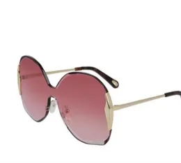 Kvinnors designer solglasögon 162 modestil blandad färg retro lyxiga solglasögon för kvinnor toppkvalitet ögonglasögon UV -skydd LE9347442