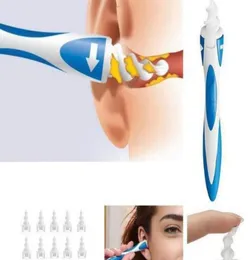 2021 oor schoner silikon oor lepel alet seti 16 stuke bakımı zachte spiraal voor oren bakır gezondheid gereedschap temizleyici kulak wA6868729