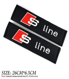 シートベルトカバーカースタイリングケースSラインSline A4 B6 A6 C7 A3 8V B8 A6 C5 B7 B5 C6 Q5 A5 ACCESSORIES COTTON CAR-STYLING7729649