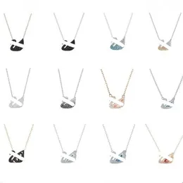 2024 Fashion Mother's Day Pendant Necklaces for Women Swan Beating heart Diamond Pendant bracelet 18K Gold Swan designer necklace Gift Jewelry