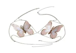 その他の家の織物蝶の形をしたビキニブラジャーボディチェーンw7132473538411853
