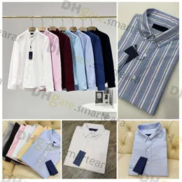 2024 Designer Casual Shirts Rl Pony Mens Paul Polos Tshirts Big Hont Hafdery Biznesowe Ubrania biznesowe długie rękawie Slim Lapel Tees VNF886