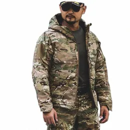 M65 겨울 두꺼운 전술 재킷 남자 방수 바람막이 군대 군대 남성 공원 야외 전투 웨어러블 필드 재킷 S-2xl v4up#