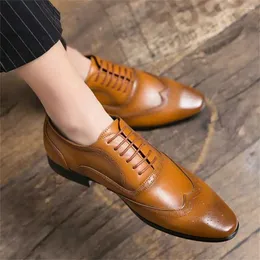 Dress Shoes Size 39 Key Height Sneakers For Kids Heels Elegant Man Ceremony Sports 4yrs To 12yrs Trend Runner Luxury