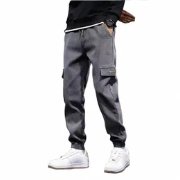 Yeni Kış Polar Sıcak kadife SweatPants Erkekler Kargo İş Kalın Bol Street Giyim Sıradan Joggers Pantolon Erkek Giyim Plus Boyut U2RV#