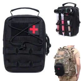 Borse kit da viaggio per campeggio esterno per campeggio di pronto soccorso borse mediche tattiche militari EMT di sopravvivenza Sopravvissuta al kit di sopravvivenza di emergenza