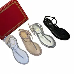 yaz klasik rc t-kayış sandaletler yay yaslı ayakkabılar kadın sandaletler 2020 fi flip flops kadınlar petliler ile sandal d63l#