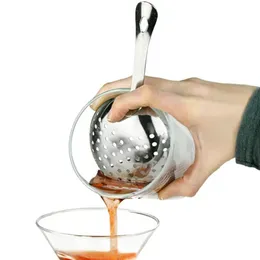 2024 Bar Cocktail Strainer 304 Stainless Steel Cocktail Shaker Bar Ice Strainer Wire Mixed Drink Barbartender Tool Kitchen Tools for
