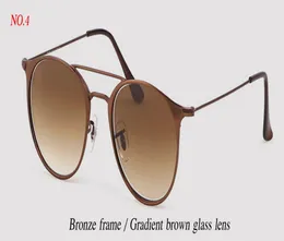 WholeBrand New Designerファッション3546メタルサングラス