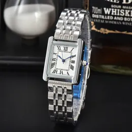 2024 homens mulheres relógios de pulso de quartzo AAA designer azul relógios tanque de alta qualidade Boutique Steel Strap Designer relógios para relógio por atacado # 1314