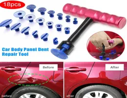 New Professional 18Pcs TBar Car Body Panel Paintless Dent Removal Repair Lifter ToolPuller Tabs Car Moto Damage Removal 5101303
