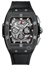 Square Luxury Mens Watch Designer Watches Wysokiej jakości modny ruch baterii Watch Self-Bind Men Mechanical Sports SS