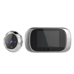 2024 Digital LCD 2.8inch Video Doorbell Peephole Viewer Door Eye Monitoring Camera 90 graders Doorbell Motion Detection Eye