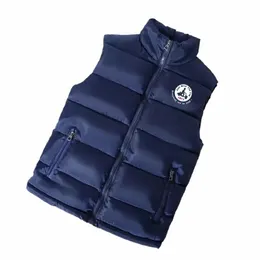 Män nya ner väster om hösten och vinter sportkläder kappa mäns varma vindtäta ärm puffer västar jacka märke kläder waistcoat k7mh#