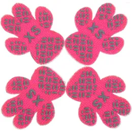 Dog Apparel 4 PCS Защитная площадка на открытом воздухе Patch Patch Patcher Профессиональный силикагель заменить маленький портативный