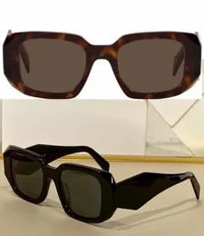 SPR17WF Sonnenbrille Damen Designer Partybrille Damen Bühnenstil Top Hochwertige Mode Konkav Konvex Dreidimensionale Linie 4017410