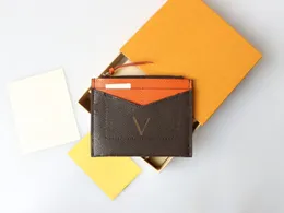 Luxury Designer Purse Leather Wallet Card Holder Mini Wallet Leather Coin Purse Women Wallet Key Pocket Interiörplats med original Logo Box Top Quality