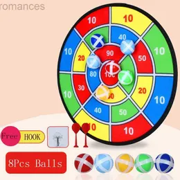 Dart Montessori Dart Board Target Sports Games Toys for Children 3 6 Years Outdoor Education Toy Sticky Balls Throw Dart Board Toys 24327