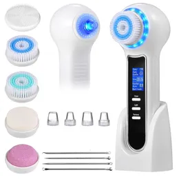 Est Electric Cleansing Brush Blackhead Remover Pore Damm Rengöring Deep Cleaning Face Care Black Head Borttagning Maskin 240312