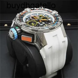 Richasmiers Watch Ys Top Clone Factory Watch Carbon Fiber Automatic Watch Clone 60-01 St Time Watch pitchv3k42axl