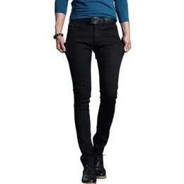 Хорошее качество, черные, серые, синие джинсы скинни, мужские весенне-летние облегающие джинсовые джинсы, мужские эластичные джинсовые брюки, ковбойские брюки 17xI #